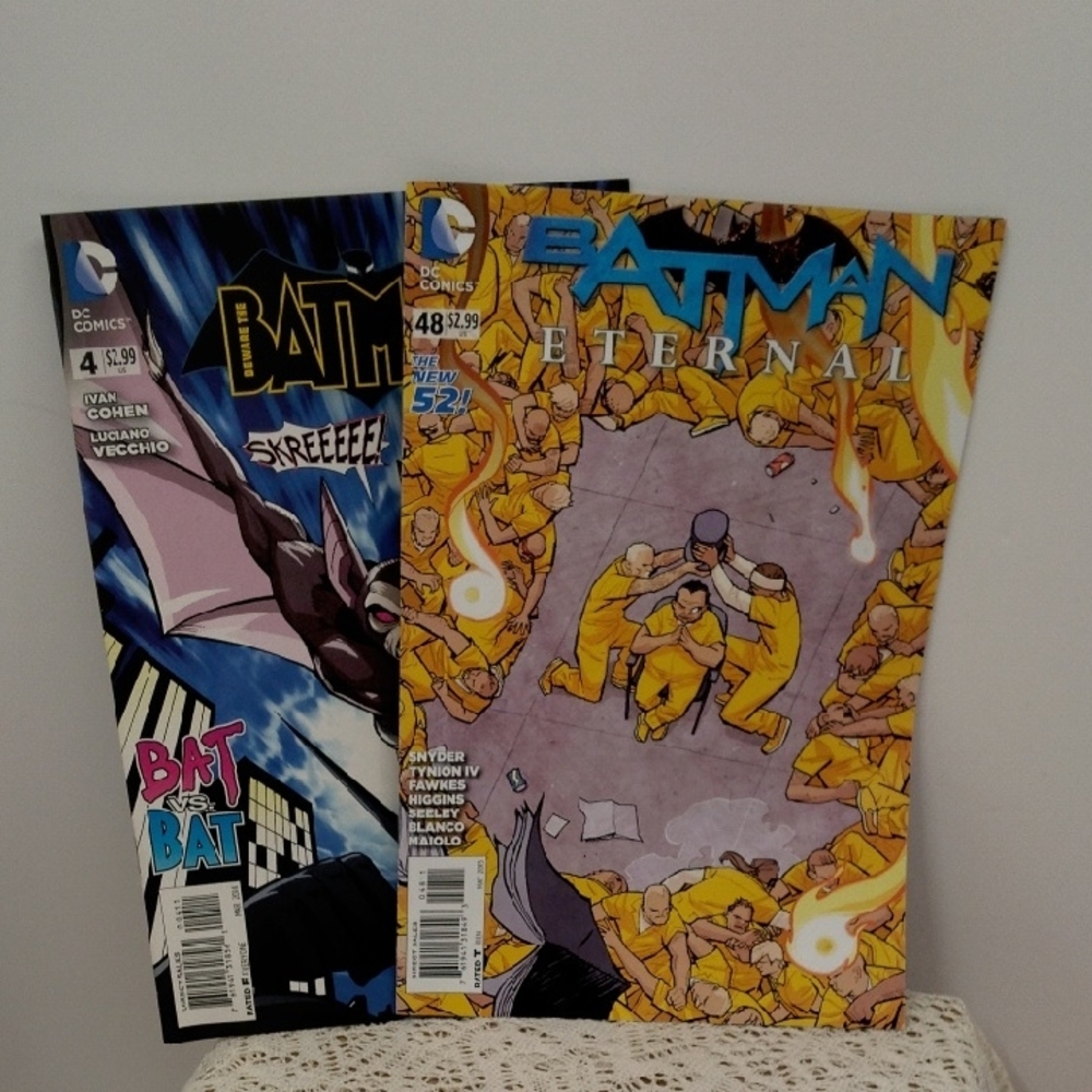 DC Comics Batman Comic Books - Yellow and Black Covers